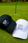black golf hat